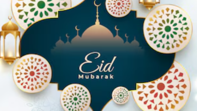 Eid card design with photo online free 2024